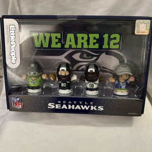 Little People Collector NFL Seattle Seahawks Fisher Price Series 1 BRAND NEW!